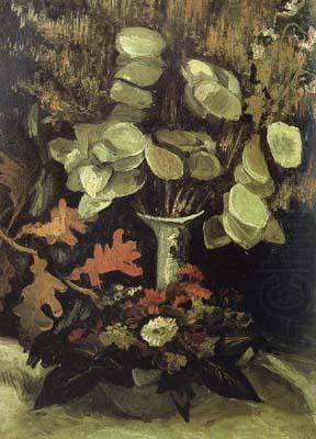Vase with Honesty (nn04), Vincent Van Gogh